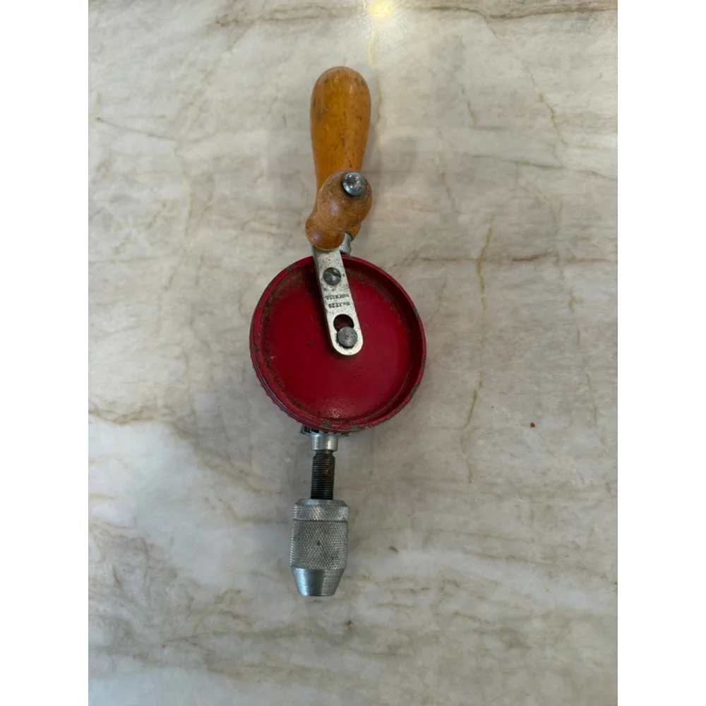 Stanley egg beater Red & Brown Hand Drill One Size